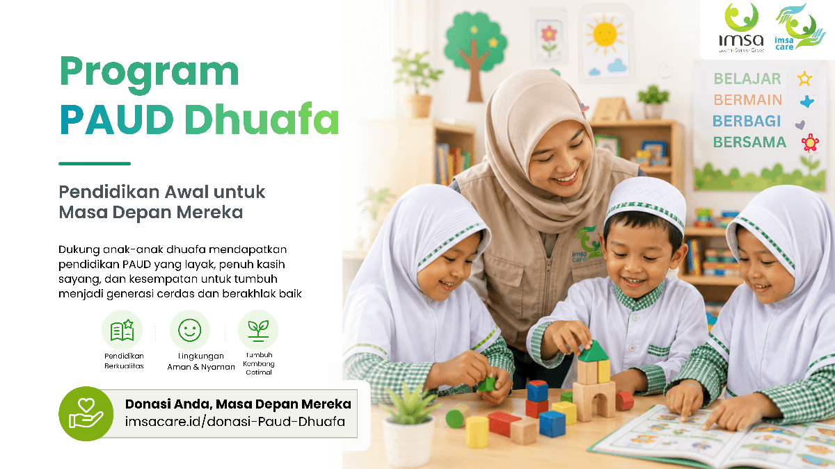 Bantuan PAUD Dhuafa